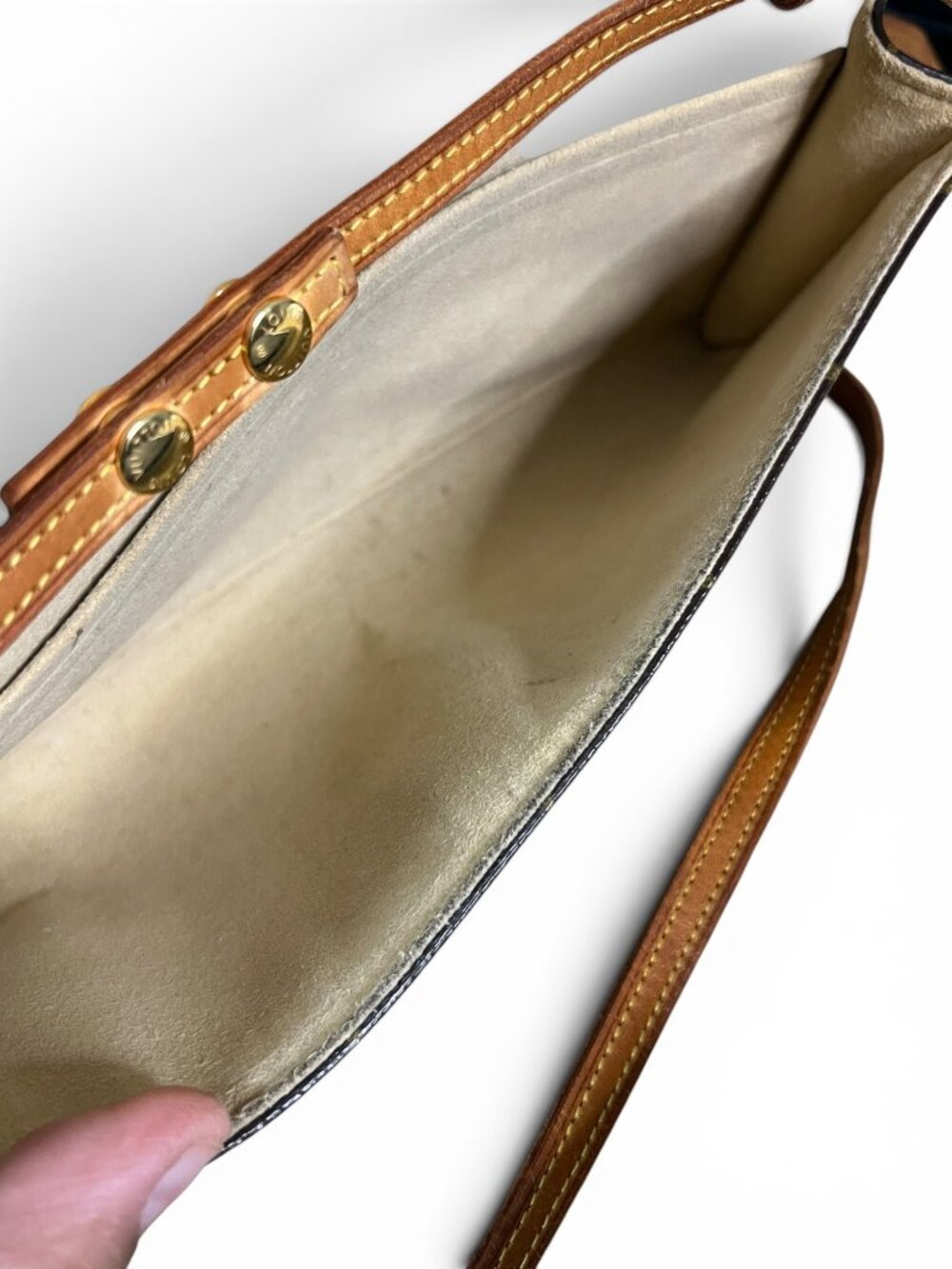 Louis Vuitton Monogram Canvas Pochette Twin GM Shoulder Bag with Strap - Picture 8 of 14